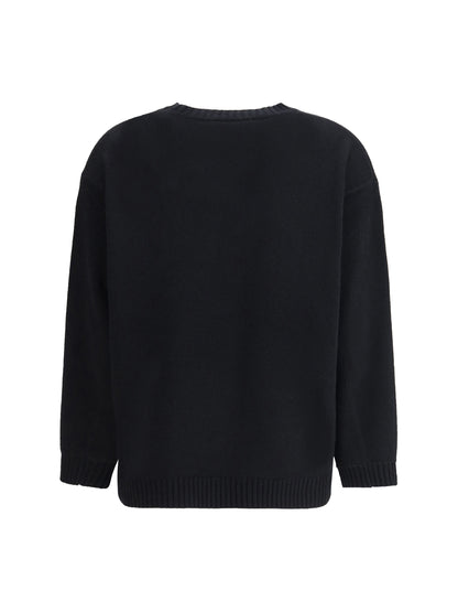 MAX MARA L fido sweater with a 1951 embroidery 