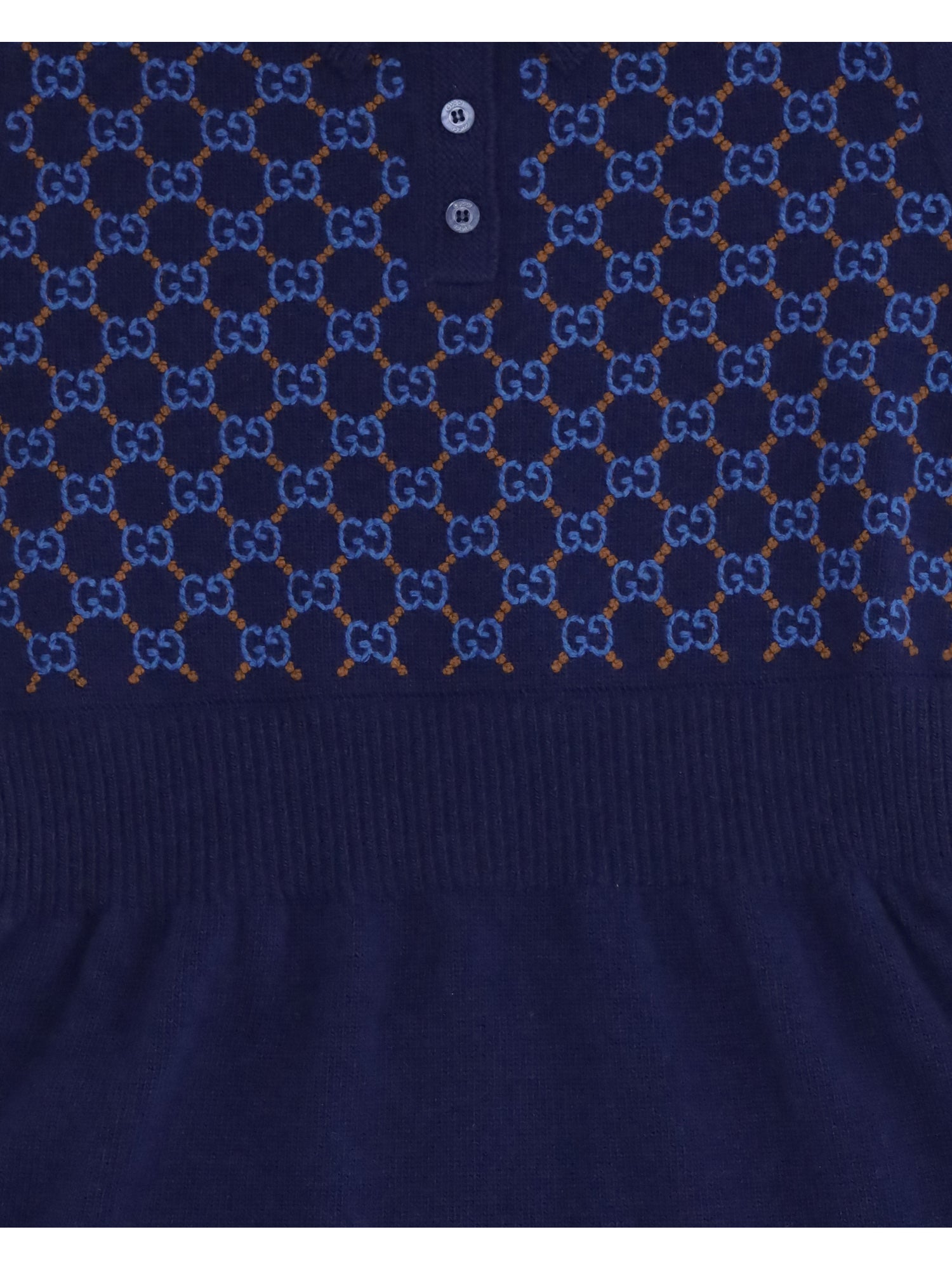 GUCCI 6Y wool embroidered child dress