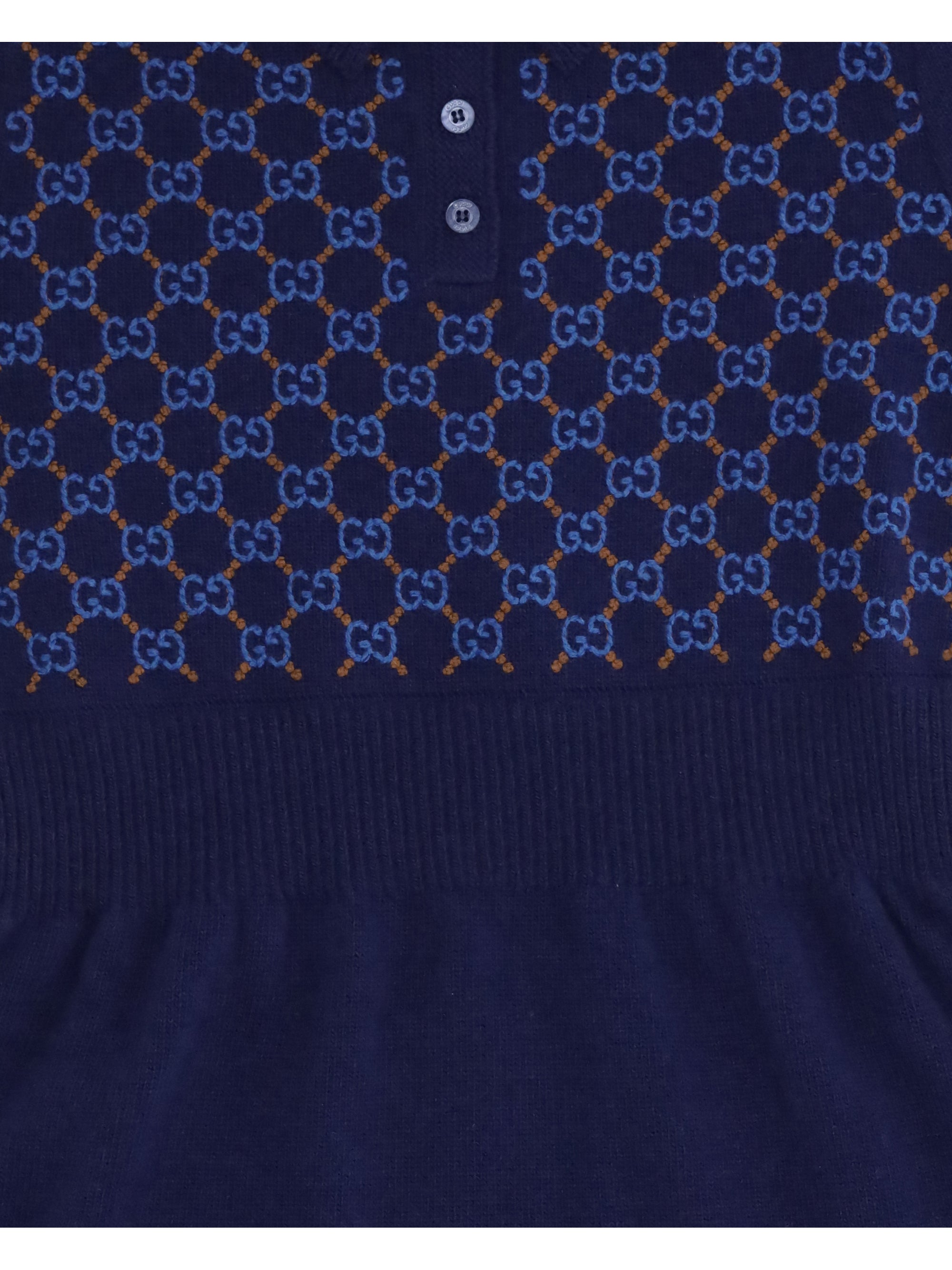 GUCCI 6Y wool embroidered child dress