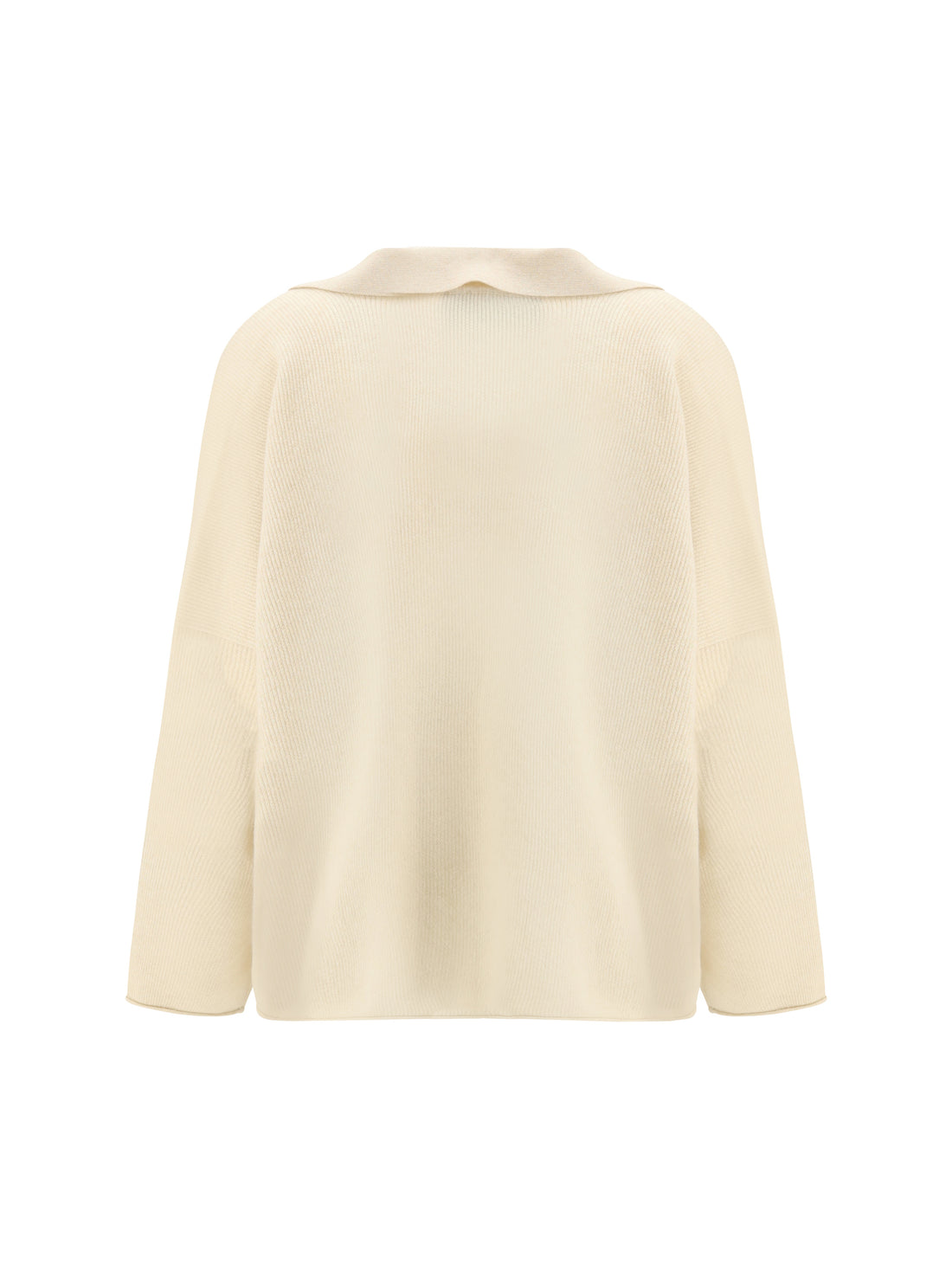 ALAIA S sweater with polo collar