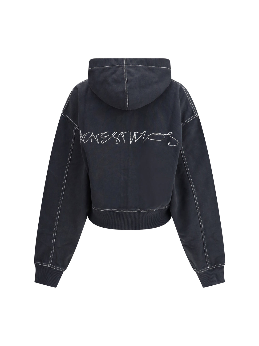 ACNE STUDIOS S cropped zip-up hoodie