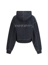 ACNE STUDIOS S cropped zip-up hoodie