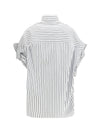 cuffed sleeve shirt