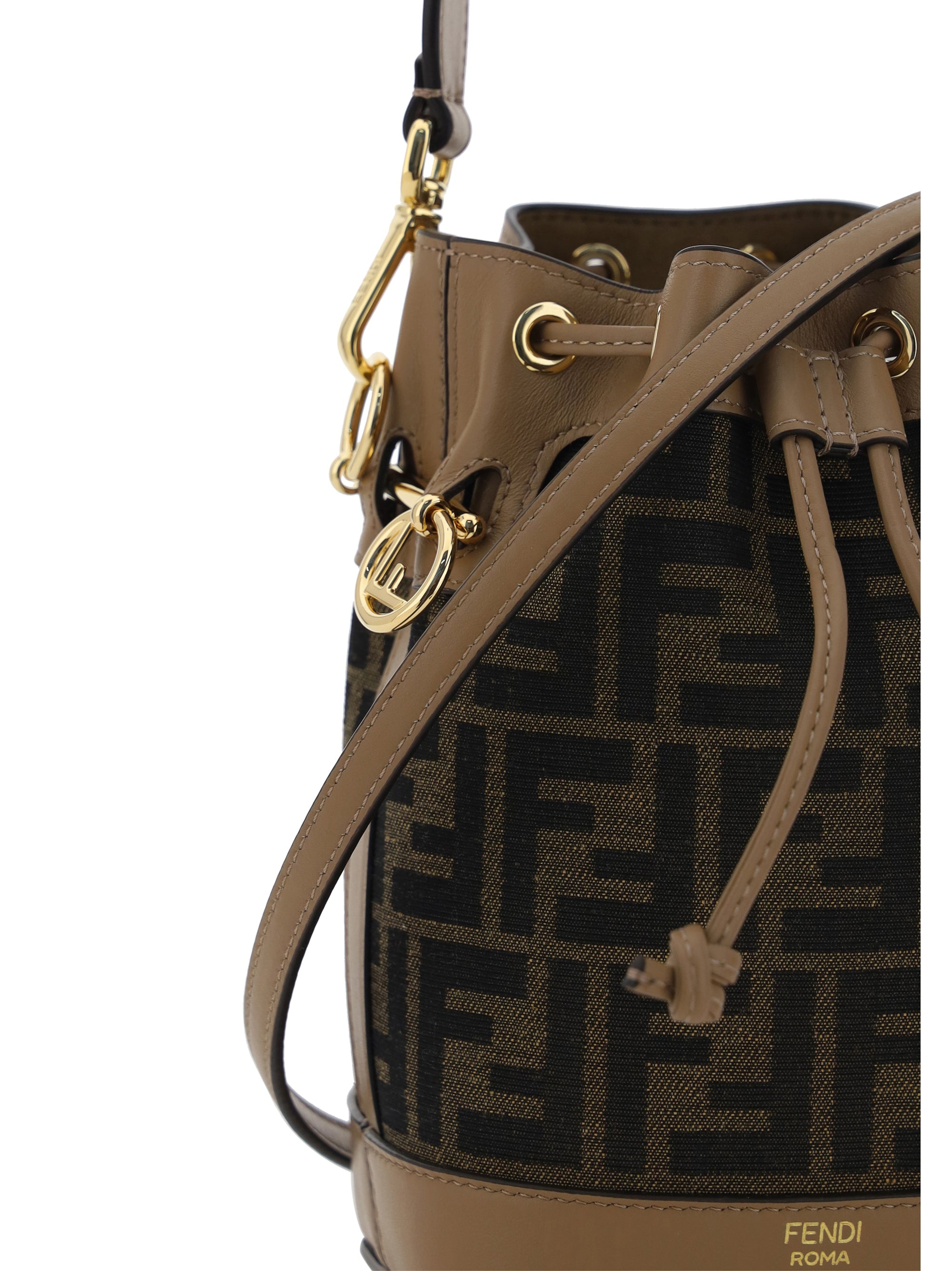 mon tresor mini bucket bag