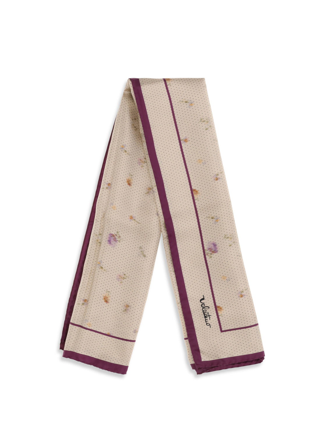 VALENTINO GARAVANI OS printed silk scarf