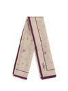 printed silk scarf