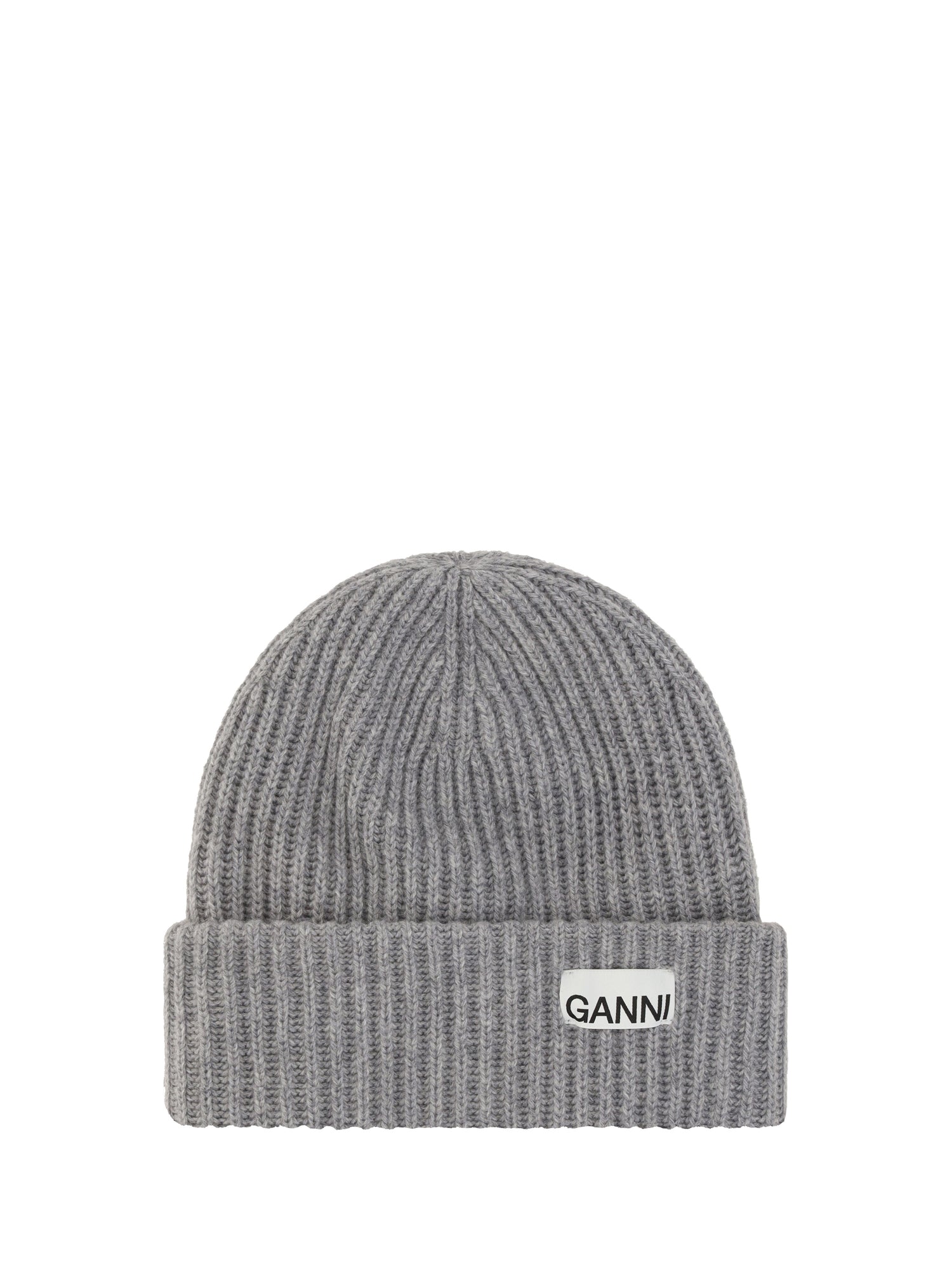 GANNI OS beanie hat