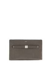 TOTEME OS belted leather crossbody bag