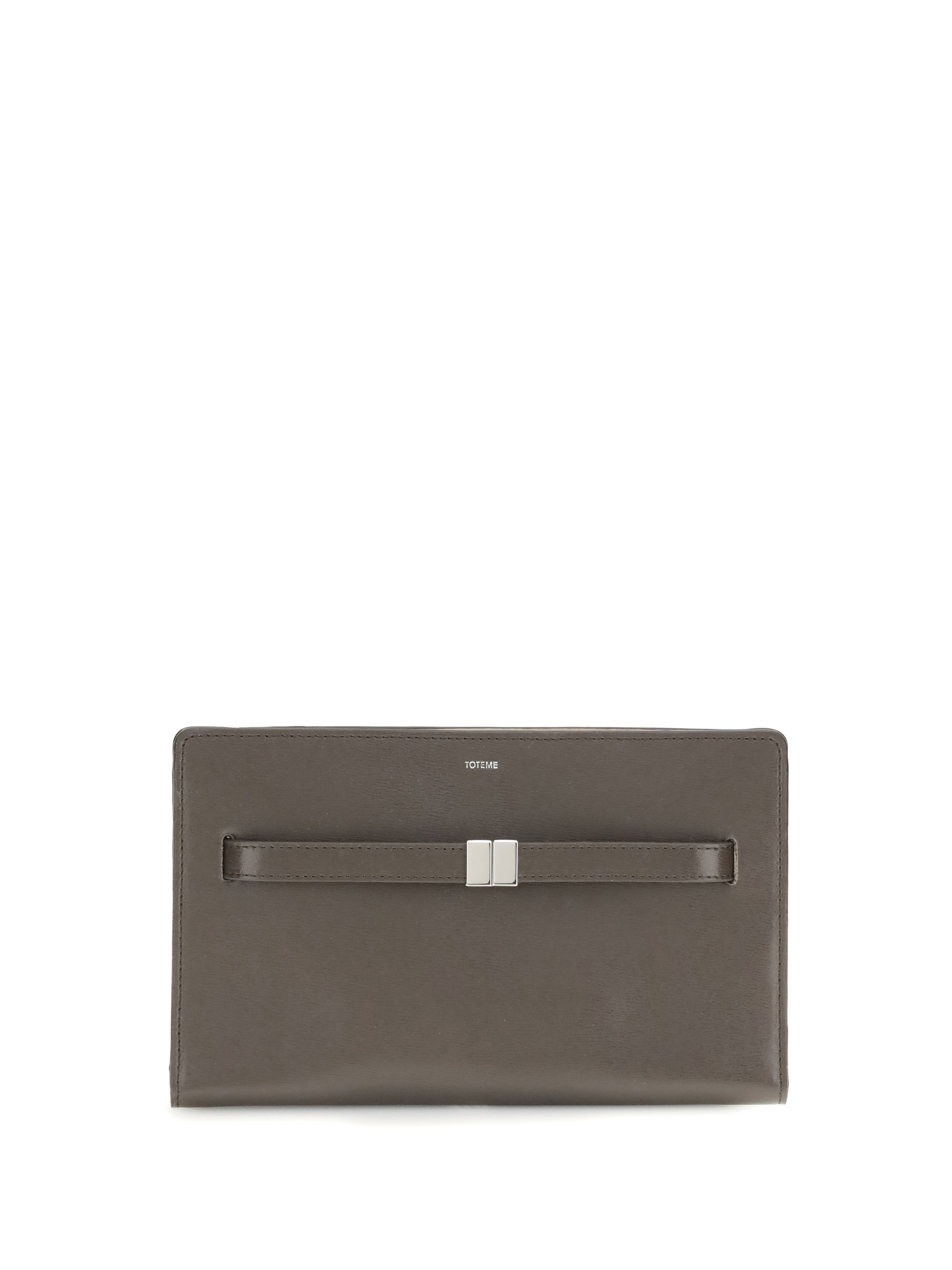 TOTEME OS belted leather crossbody bag