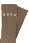 ribbed stretch cotton socks