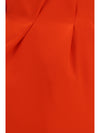 silk mini skirt with ruffled waist
