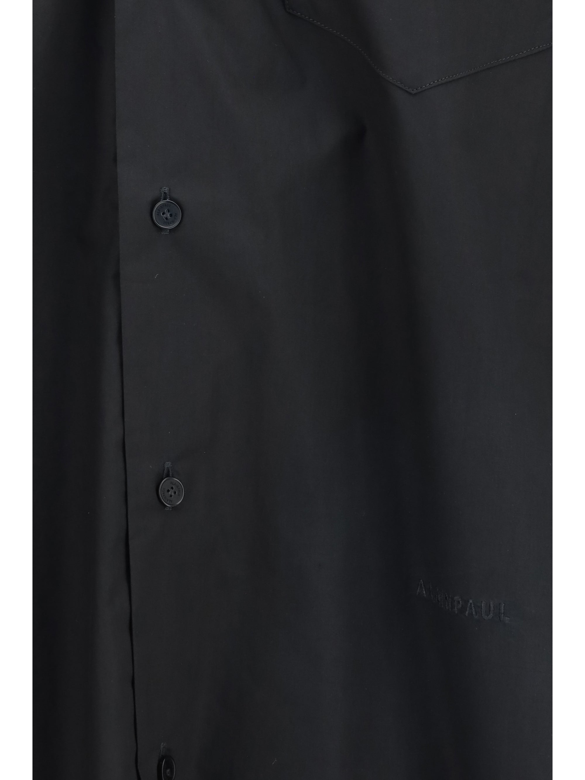 shirt with elasticated collar
