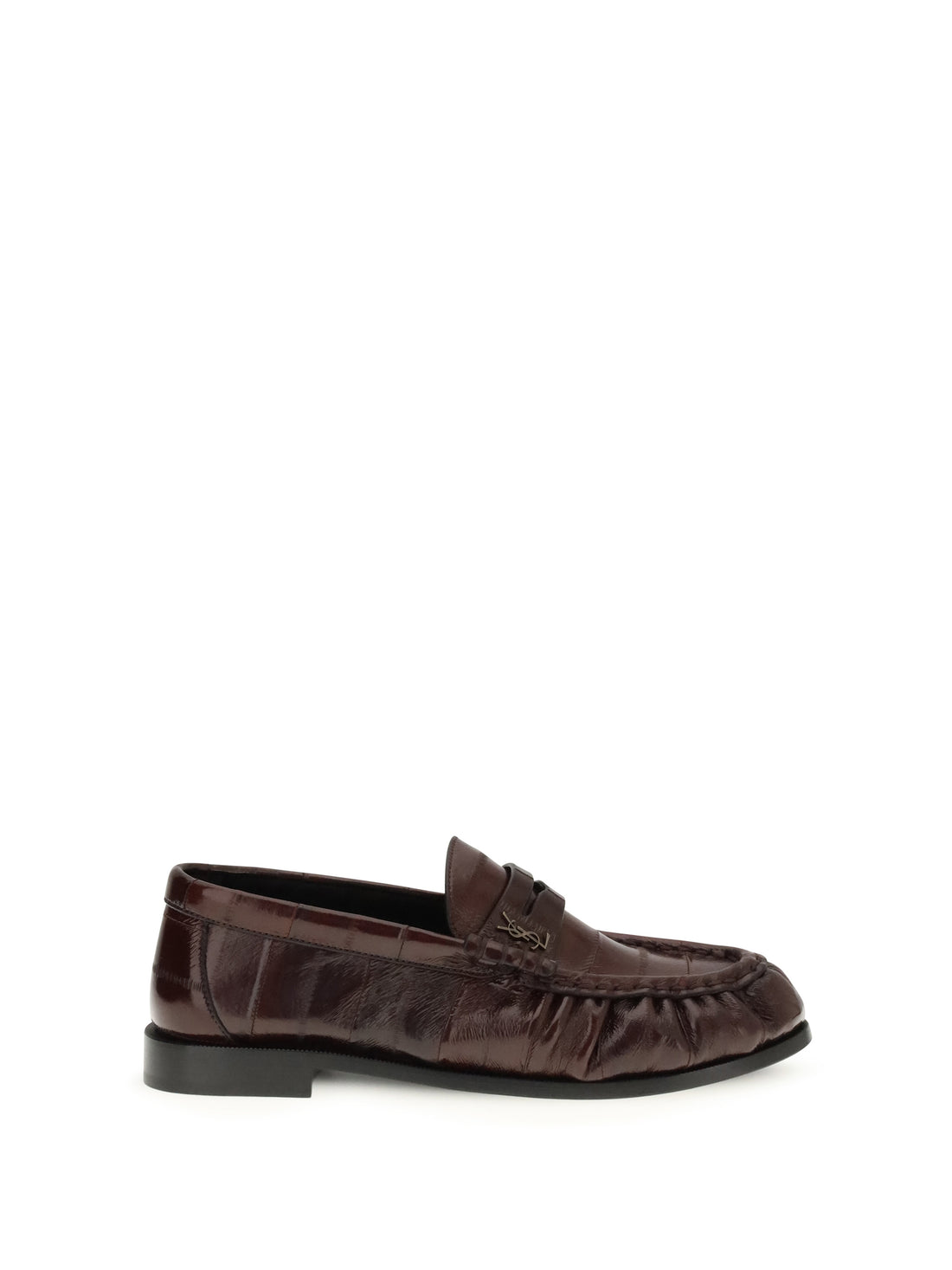 SAINT LAURENT 40 flexible patent eel le loafer loafers