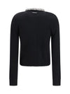 colonia cardigan with jewel collar