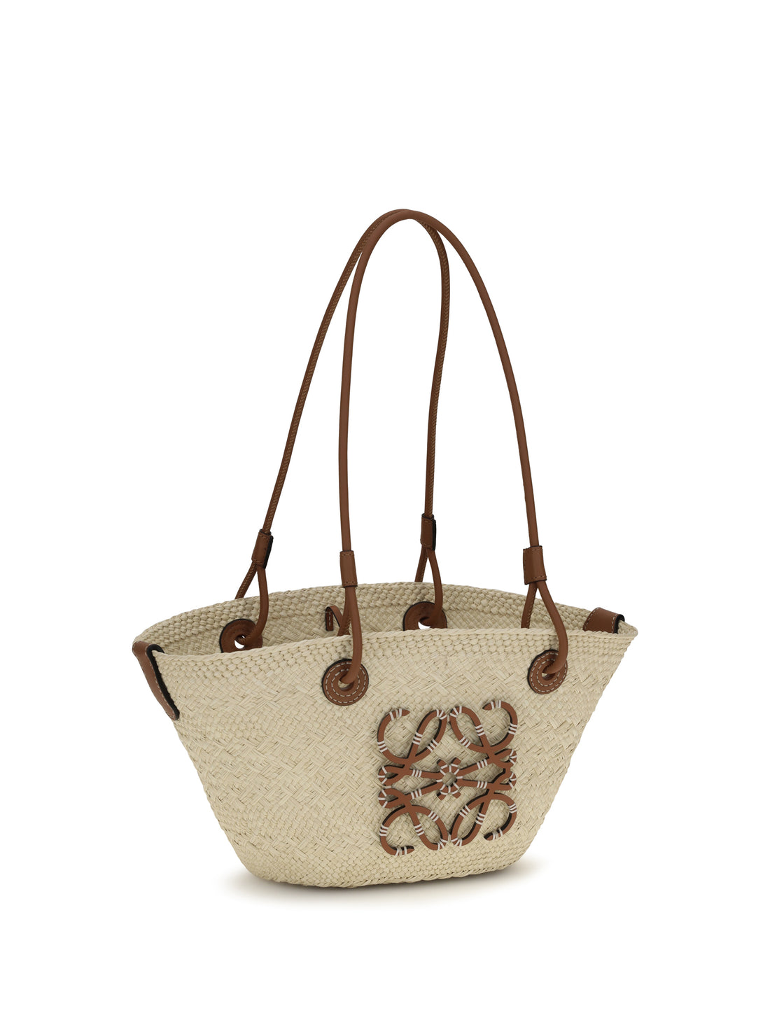 LOEWE OS small anagram basket shoulder bag