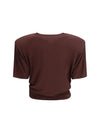 knotted t-shirt