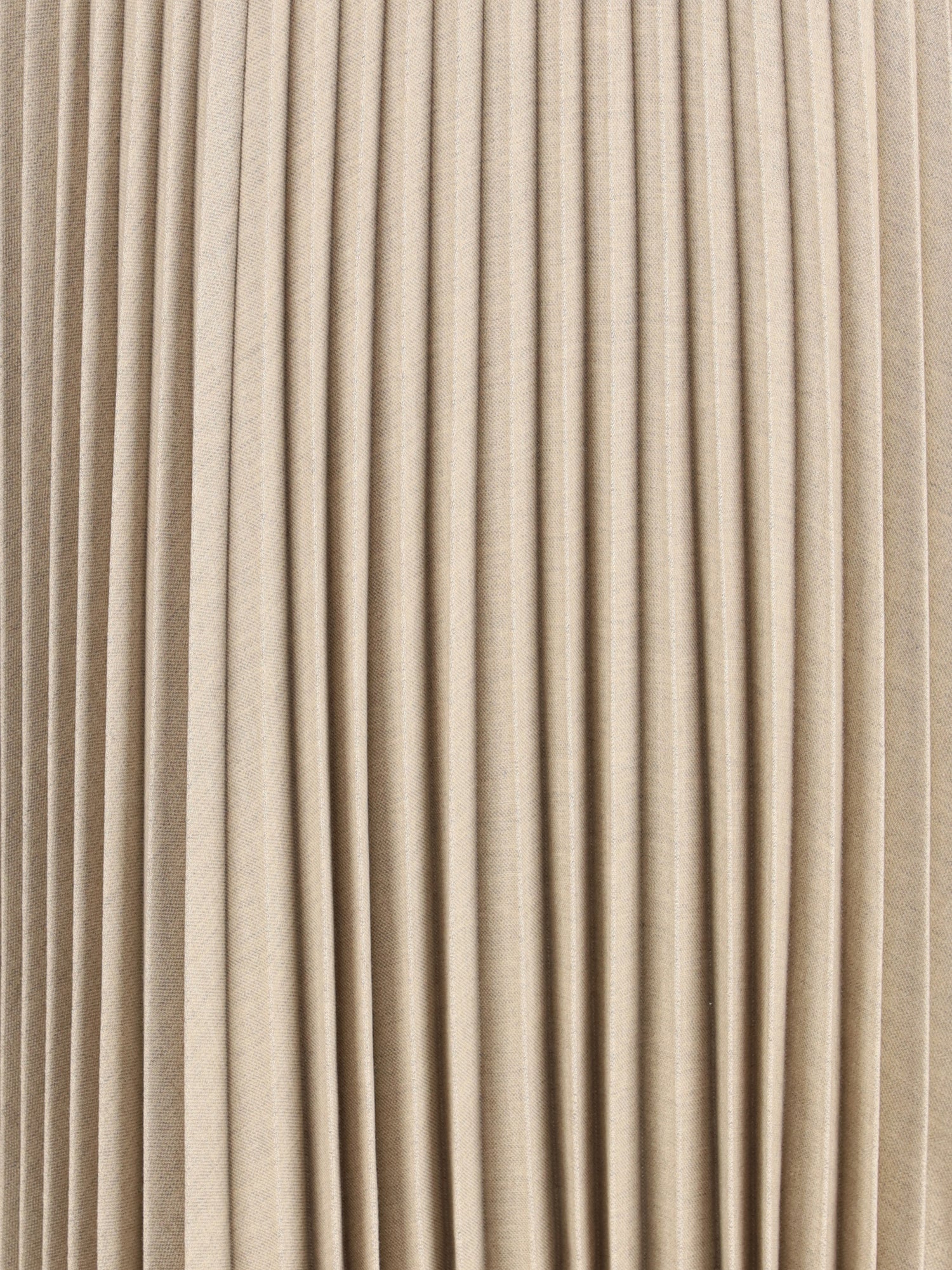 TRUE ROYAL 44 pleated wool skirt