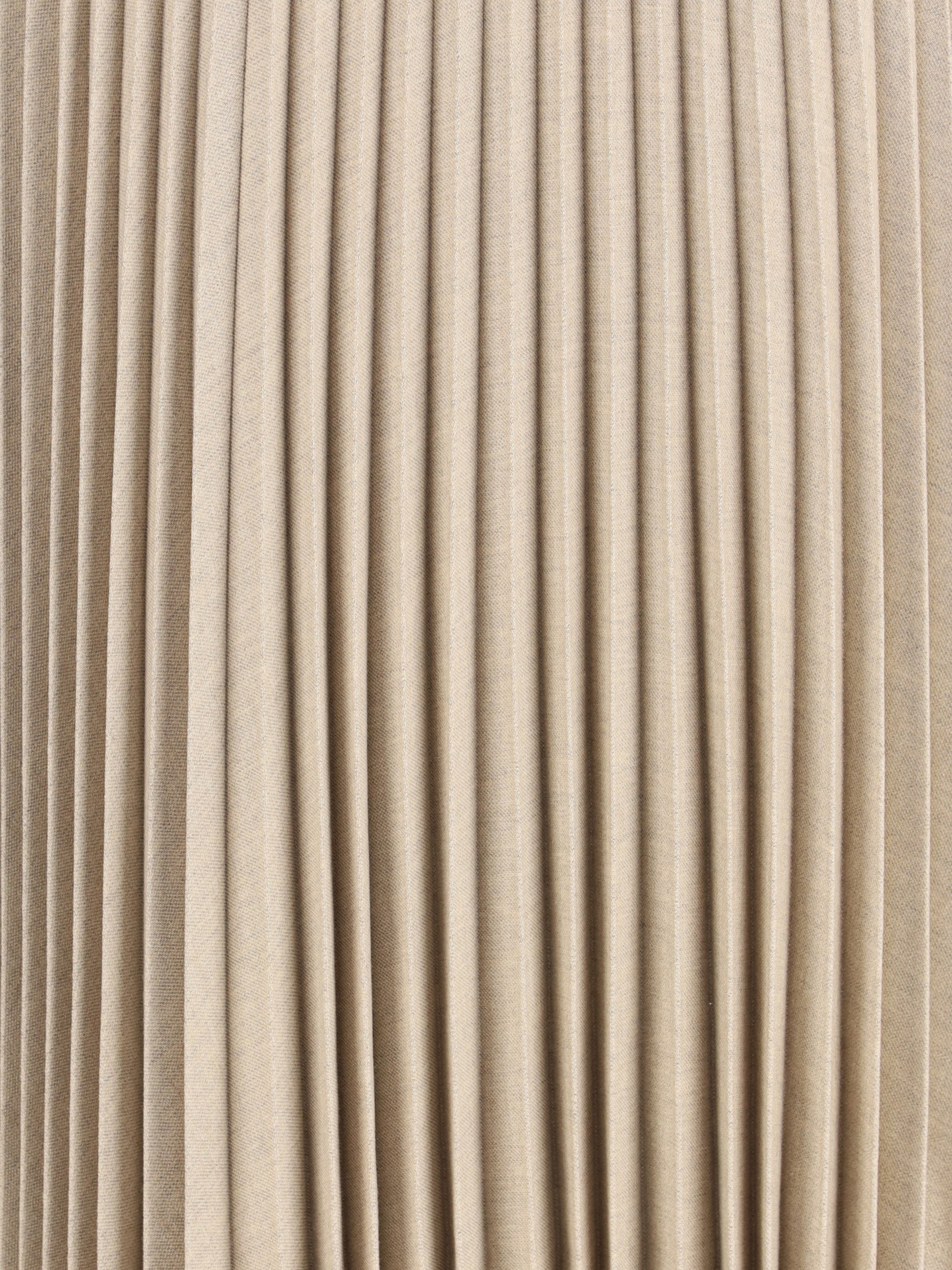 TRUE ROYAL 44 pleated wool skirt