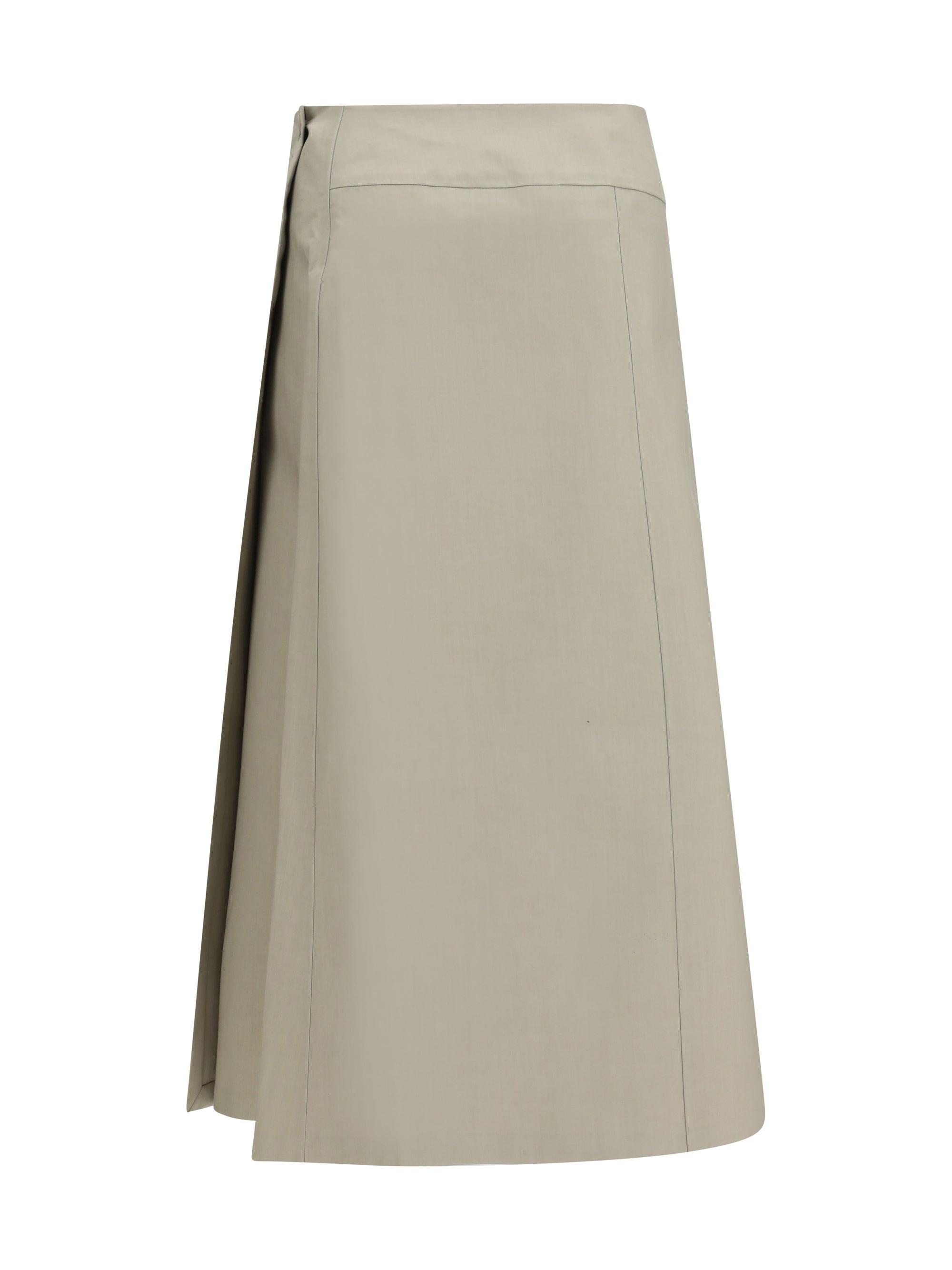 bonded cotton skirt