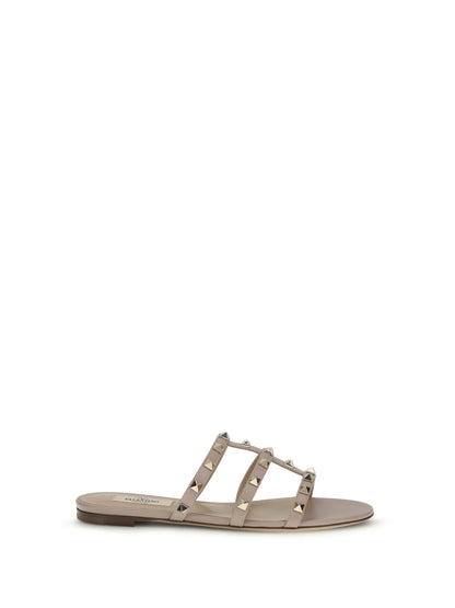 VALENTINO GARAVANI 36 rockstud slider sandal