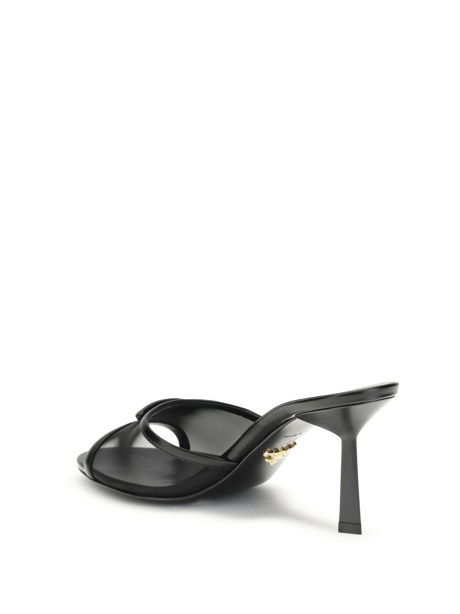 PRADA 36 mesh slipper sandals