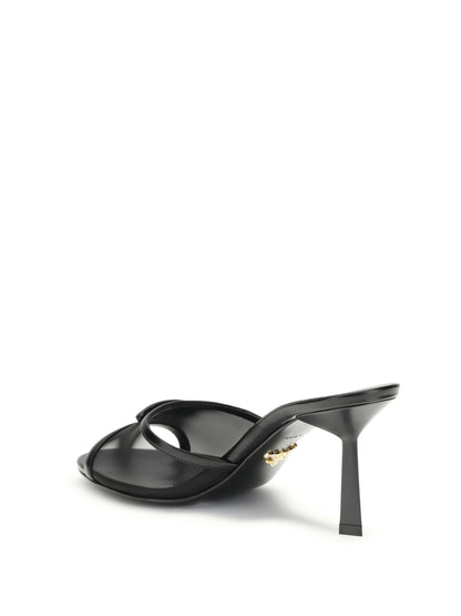 PRADA 36 mesh slipper sandals