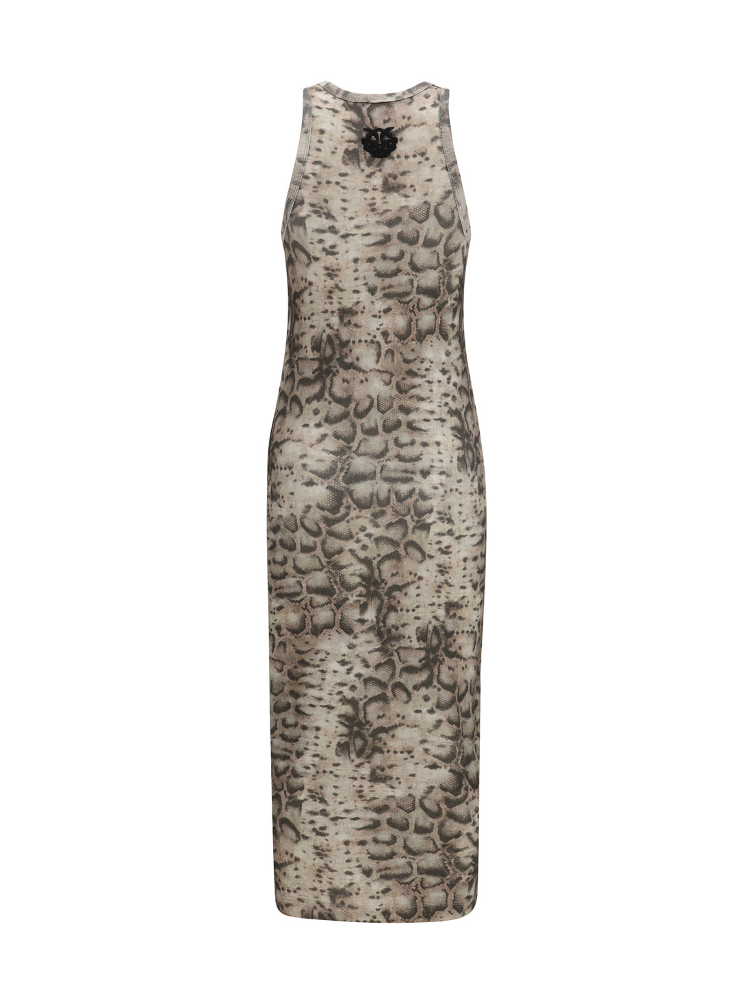 PINKO M novoli midi animal print dess