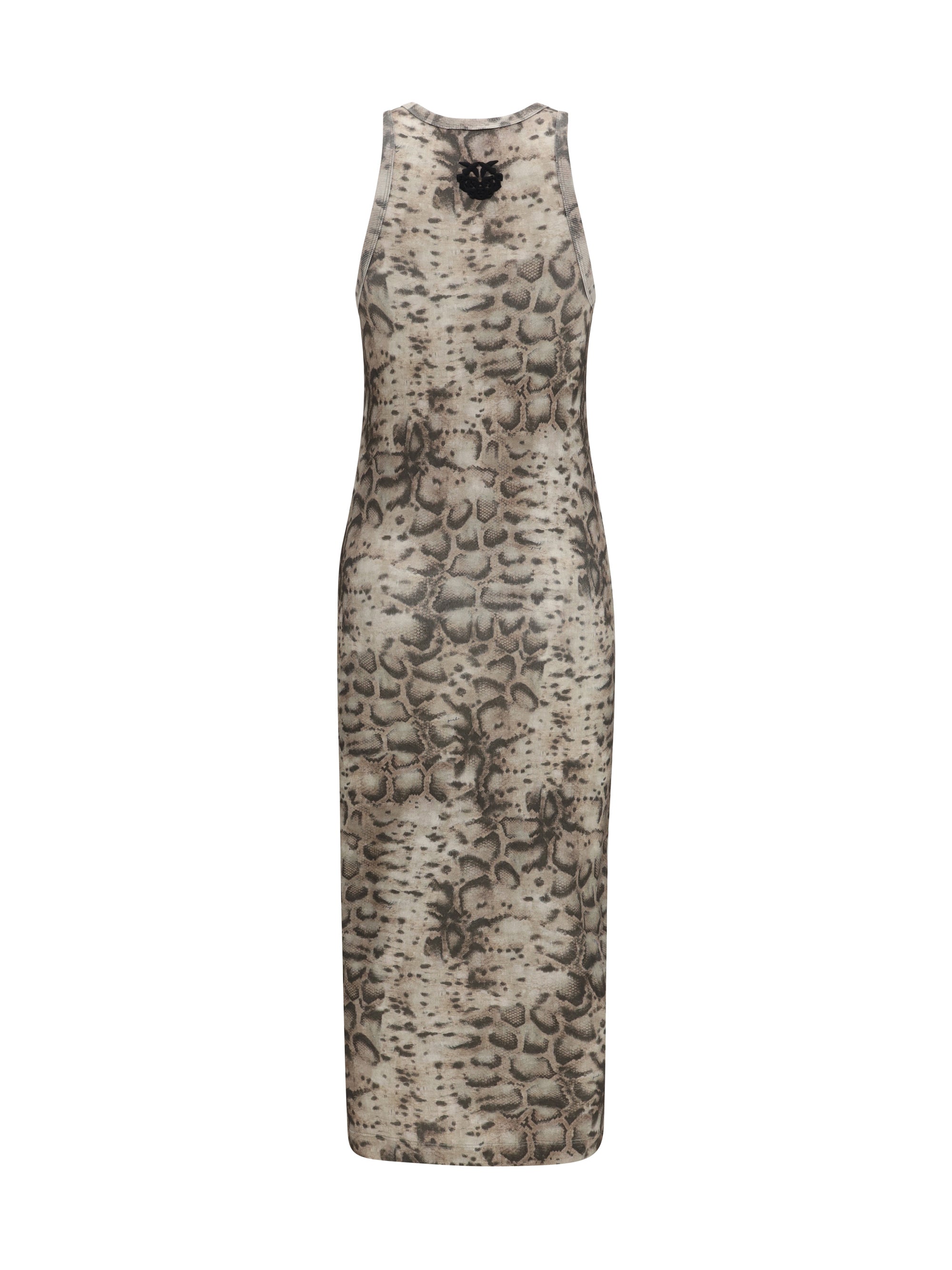 novoli midi animal print dess