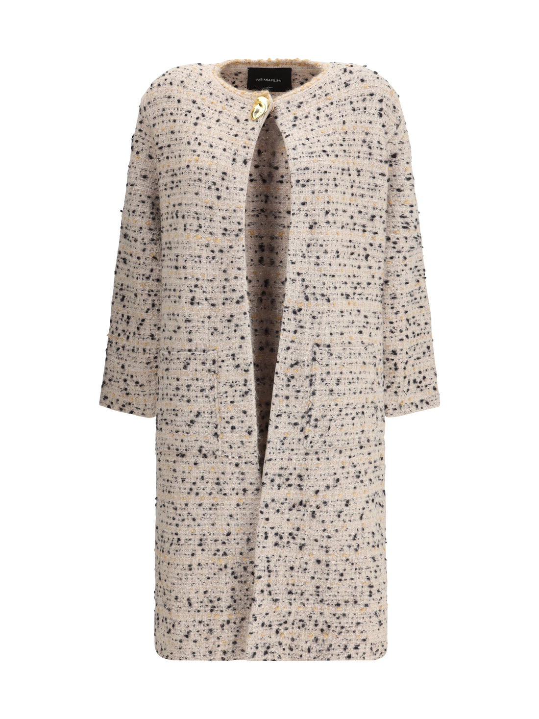 FABIANA FILIPPI 42 long knit jacket