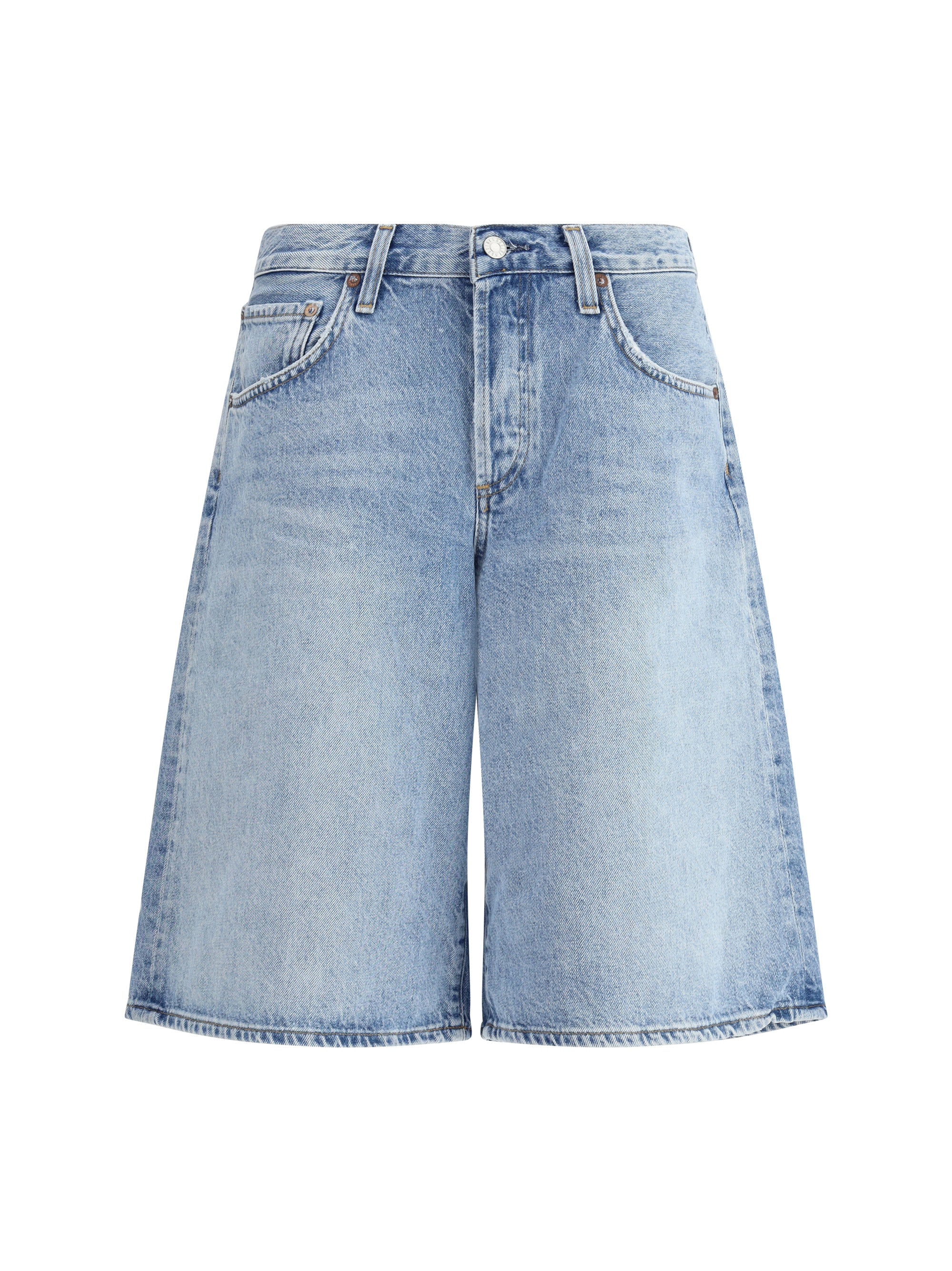 AGOLDE 24 baggy denim shorts