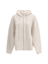 EXTREME CASHMERE OS zipped hooded cashmere cardigan n°460 donnie