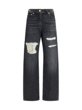 VERSACE 25 cut-out detail jeans
