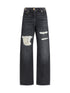 VERSACE 25 cut-out detail jeans