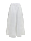 long broderie anglaise skirt