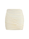 ruffle mini skirt