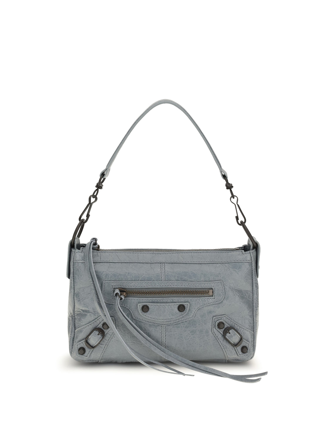 BALENCIAGA OS le city moto mini handbag