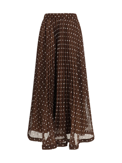 P.A.R.O.S.H. M long chiffon skirt