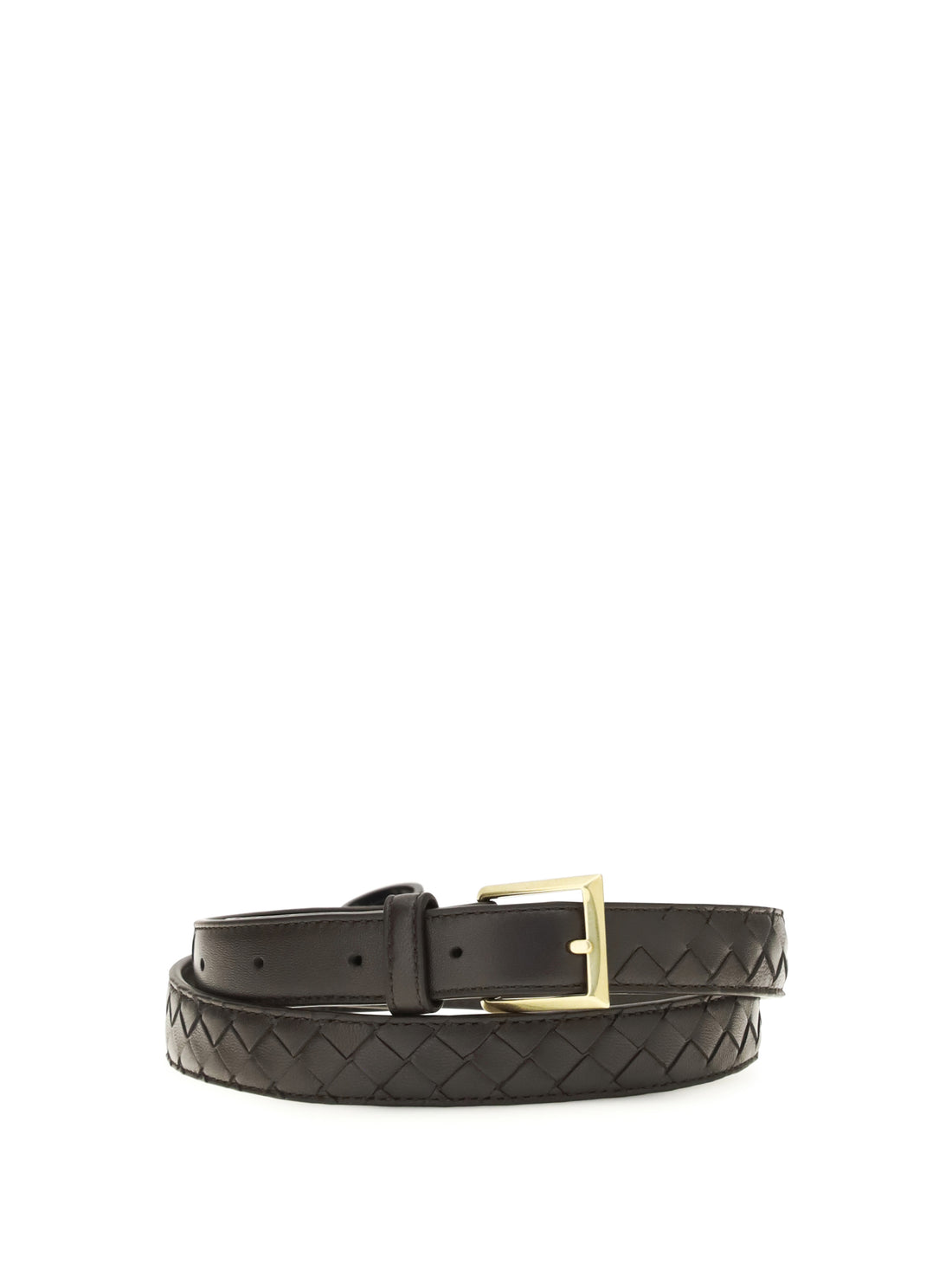 BOTTEGA VENETA 75 intrecciato belt