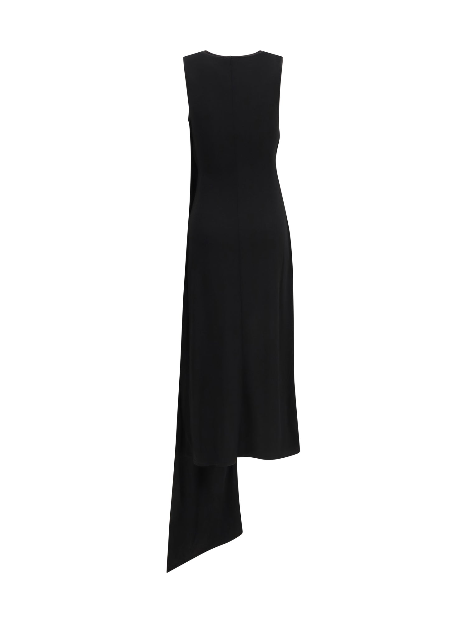 AMI PARIS M long jersey dress