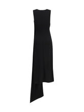 AMI PARIS M long jersey dress