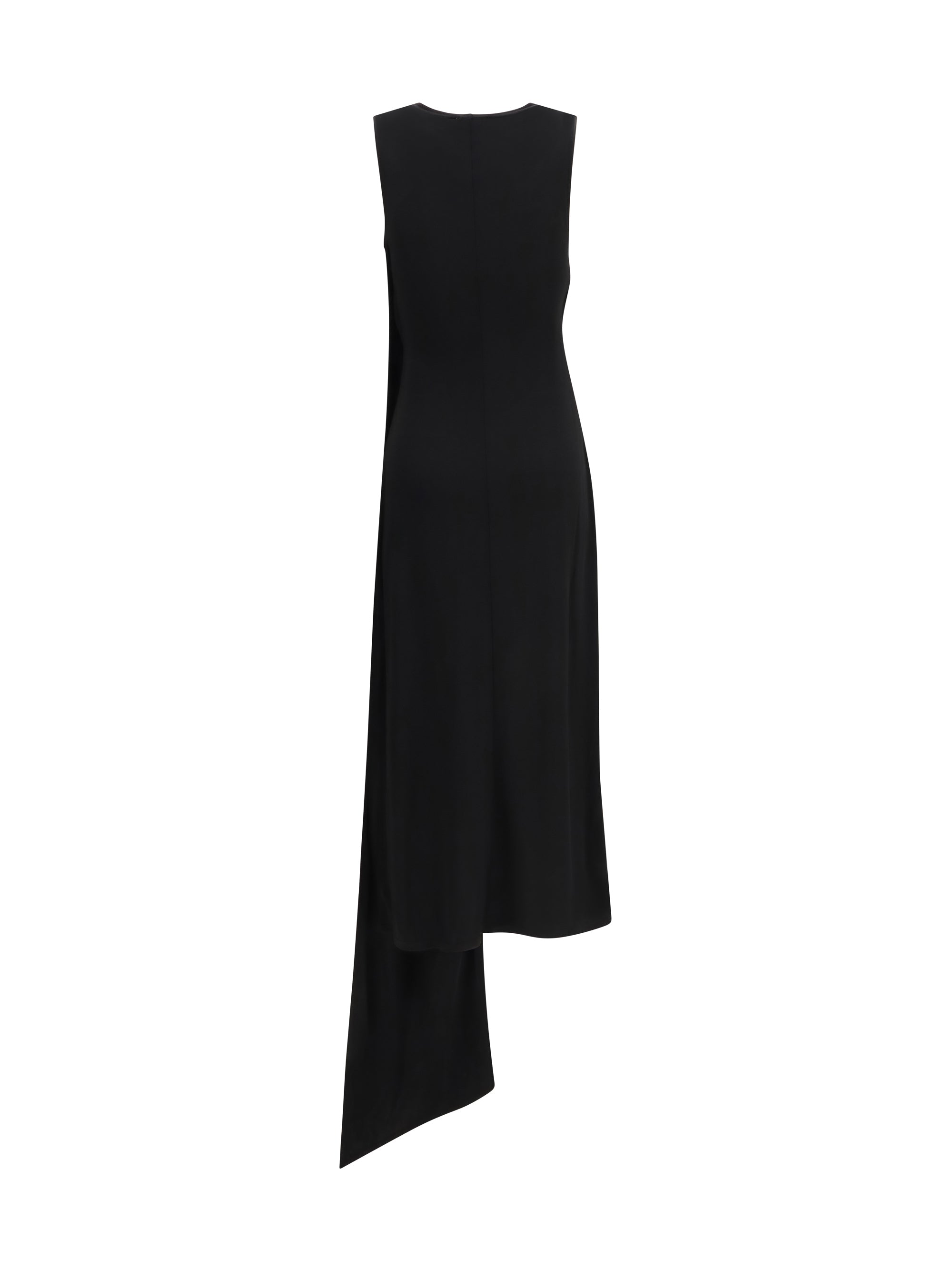 AMI PARIS M long jersey dress