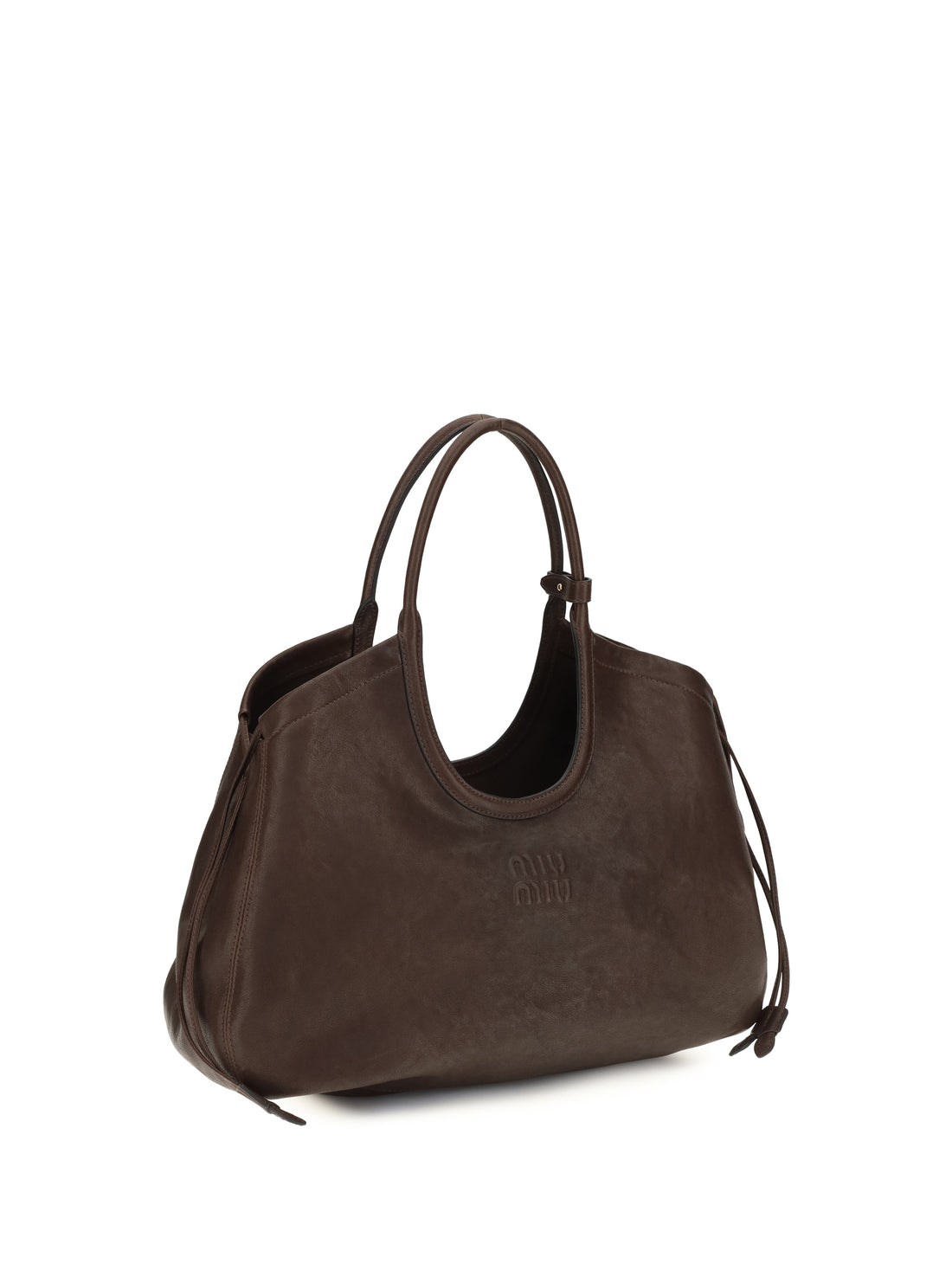 MIU MIU OS ivy nappa shopping bag