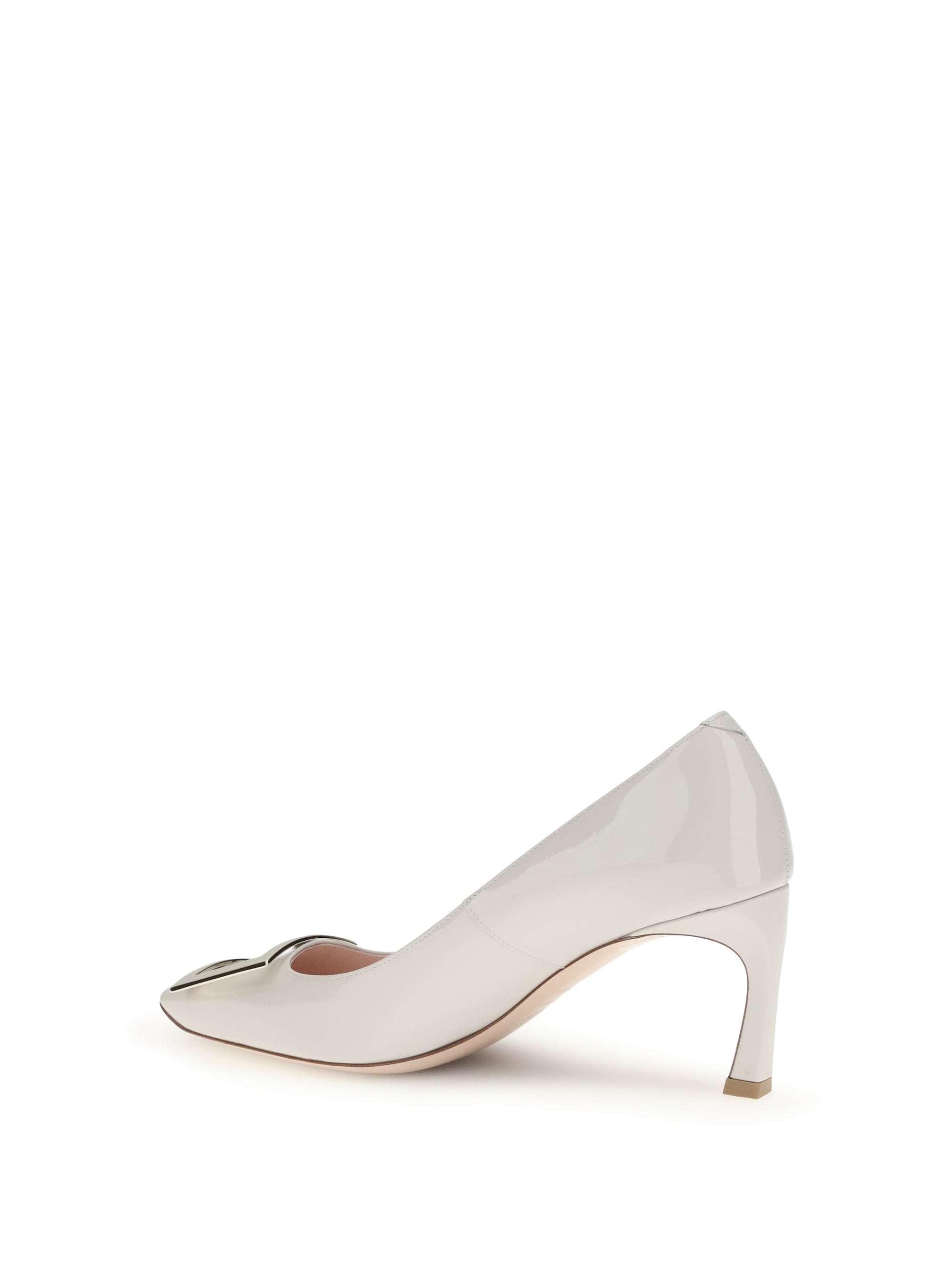 ROGER VIVIER 36 patent leather trompette pumps