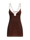 lumiere ring mini dress