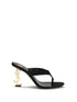 SAINT LAURENT 36.5 opyum crepe satin sandals