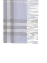 BURBERRY OS embroidered cashmere scarf
