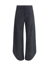 ALAIA 38 wool petal pants