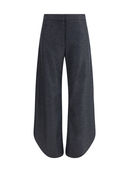 ALAIA 38 wool petal pants