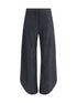 ALAIA 38 wool petal pants