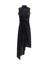 BALENCIAGA 36 draped midi dress